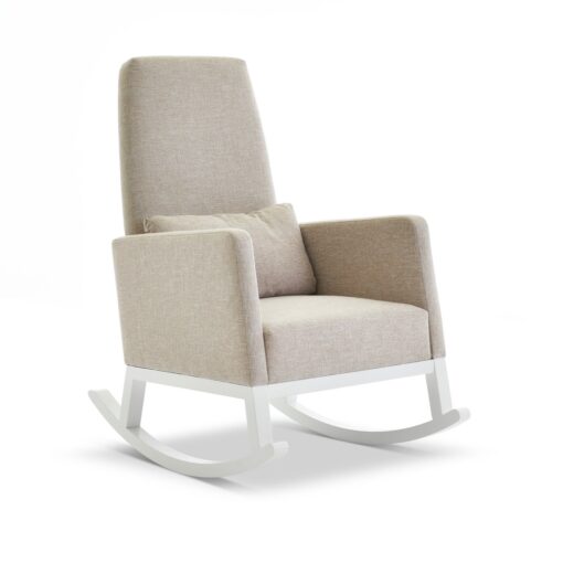 Obaby High Back Rocking Nursing Chair - Oatmeal