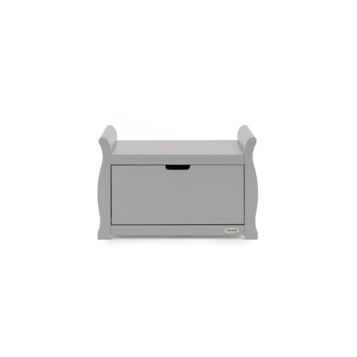 Obaby Kids Stamford Sleigh Toy Box - Warm Grey