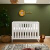 Obaby Nika Mini Cot Bed - White