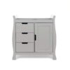 Obaby Stamford Closed Changing Unit - Warm Grey