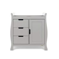 Obaby Stamford Closed Changing Unit - Warm Grey