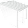 Palram - Canopia Sierra 3 x 4.25m Patio Cover - White Clear