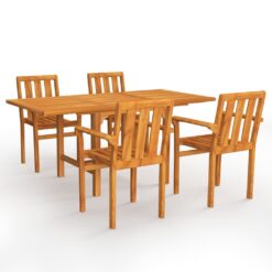 Partida Rectangular 4 - Person 160Cm Long Dining Set