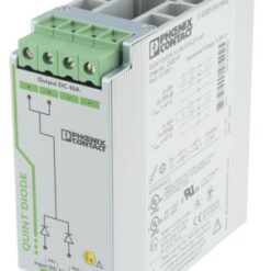 Phoenix Contact DIN Rail Diode Module, for use with DIN Rail Unit, QUINT-DIODE/12-24DC/2X20/1X40 Series