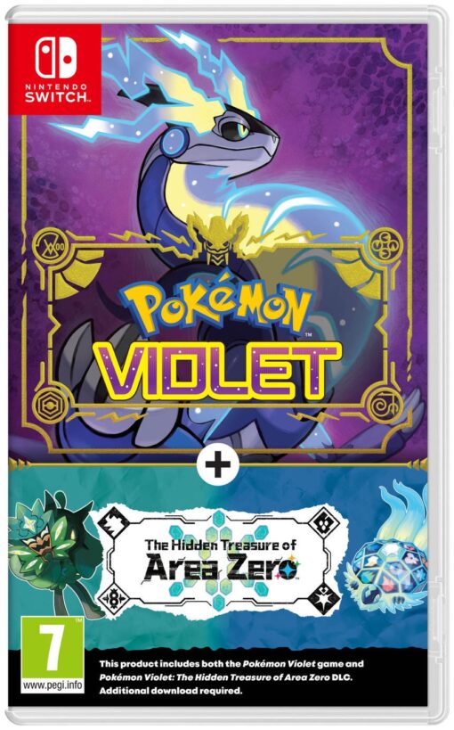 Pokémon Violet + Hidden Treasure Of Area Zero Switch Game