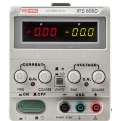 RS PRO Digital Bench Power Supply, 0 → 60V dc, 0 → 6A, 1-Output, 360W - RS Calibrated