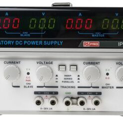 RS PRO Digital Bench Power Supply, 2 x 0 → 30V, 2 x 0 → 3A, 2-Output, 180W - RS Calibrated