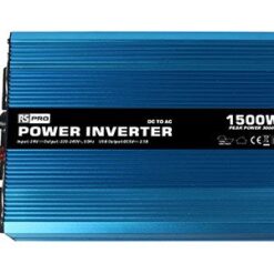 RS PRO Pure Sine Wave 1500W Power Inverter, 24V Input, 230V Output