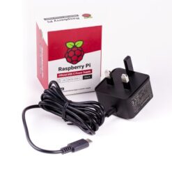 Raspberry Pi Power Supply, USB Type C with UK Plug Type, 1.5m