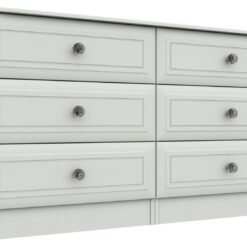 Rendlesham 3 + 3 Drawer Chest - White