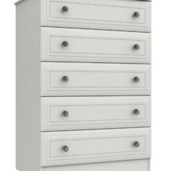 Rendlesham 5 Drawer Chest - White