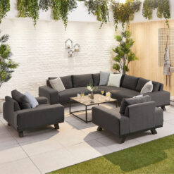 Retherford 8 Seater Corner Sofa Set