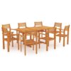 Reuland Rectangular 8 - Person 180Cm Long Dining Set