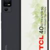 SIM Free TCL 40 NXTPAPER 5G 256GB Mobile Phone - Black