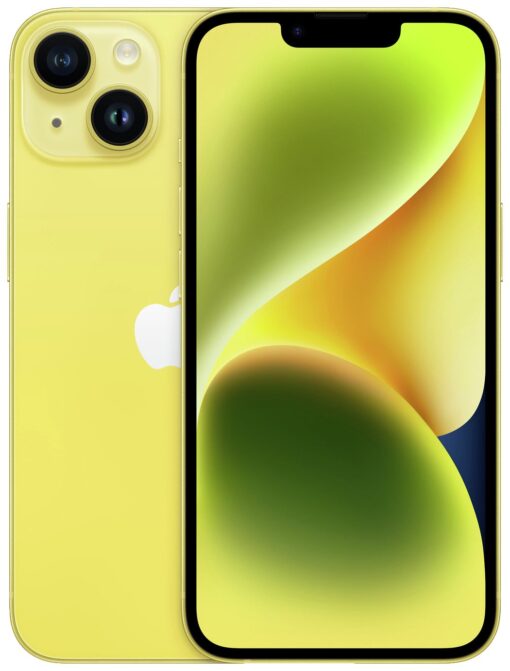 SIM Free iPhone 14 5G 128GB Mobile Phone - Yellow