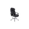 SONGMICS Office Chair with High Back Large Seat and Tilt Function Executive Swivel Computer Chair PU Black OBG57BUK