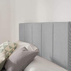 Silentnight Brescia 180 Woven Superking Headboard - Grey