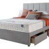 Silentnight Hatfield Small Double 4 Drawer Divan Bed - Grey