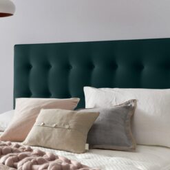 Silentnight Hayez 150 Velvet Kingsize Headboard - Peacock