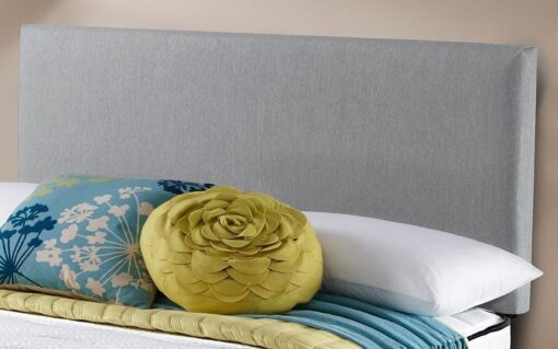 Silentnight Milan Double Headboard - Light Grey