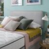 Silentnight Milan Studded Double Headboard - Grey