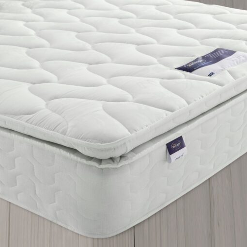 Silentnight Miracoil Pillowtop Mattress - Superking