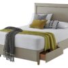 Silentnight Toulouse Double 2 Drawer Divan Set - Sandstone