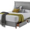 Silentnight Toulouse Kingsize 4 Drawer Divan Set - Grey