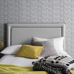 Silentnight Toulouse Kingsize Headboard - Grey