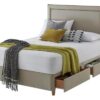 Silentnight Toulouse Superking 4 Drawer Divan Set- Sandstone