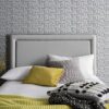 Silentnight Toulouse Superking Headboard - Grey