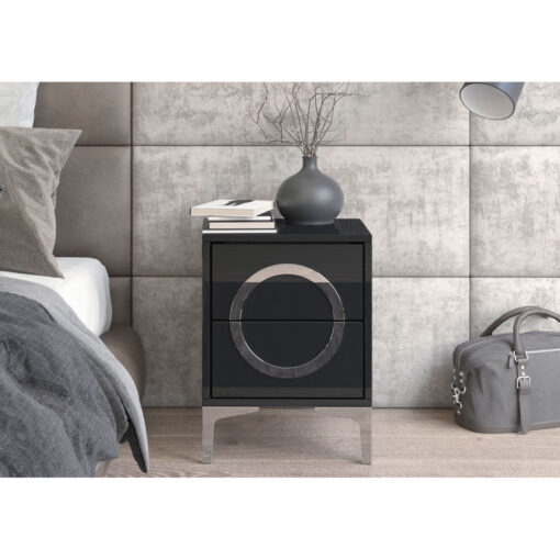 Sterlington 2 Drawer Bedside Table