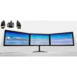 TRIPLE MONITOR MULTI SCREEN Bundle Set 3 x 23" 1920 x 1080 DP DP VGA