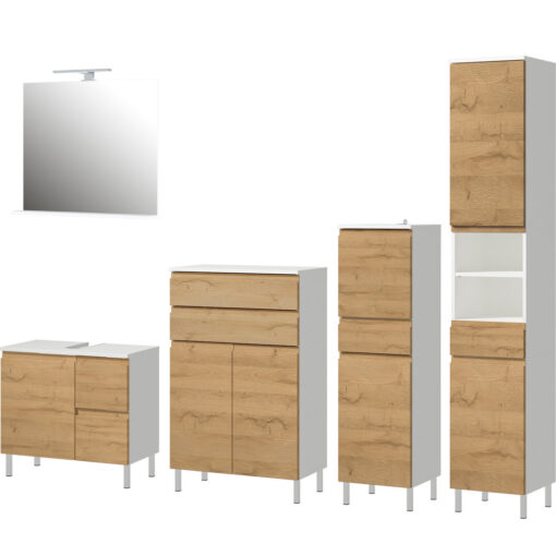 Teramo 60mm Bathroom Furniture Suite