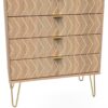 Tivoli 4 Drawer Chest - Oak