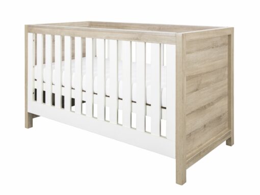 Tutti Bambini Modena Cot Bed - White Oak