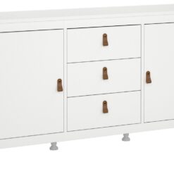 Tvilum Madrid 2 Door 3 Drawer Sideboard - White