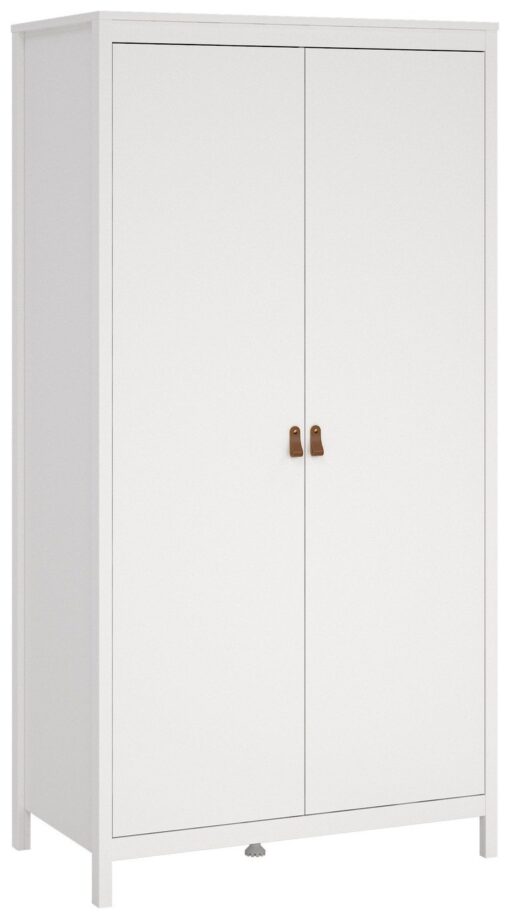 Tvilum Madrid 2 Door Wardrobe - White