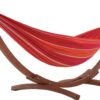 Vivere Mimosa Hammock with Wooden Stand