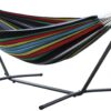 Vivere Rio Night Double Hammock with Metal Stand