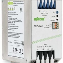 Wago 787 DIN Rail Power Supply, 360 → 575 V ac, 500 → 650 V dc, 24V dc, 10A Output, 240W