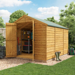 (10x8, Windowless) BillyOh Keeper Overlap Apex Shed