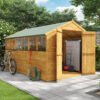 (12x8, Windowed) BillyOh Master Tongue and Groove Apex Shed