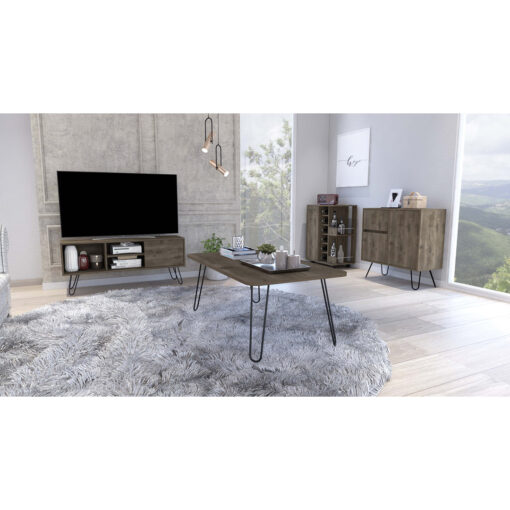 Andorra Set, TV Set Z 115 + Coffee Table + Living Room Sideboard Z 80 + Low Bar