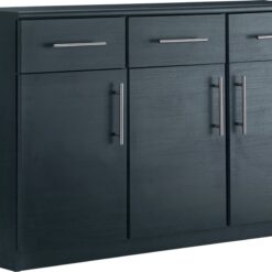 Argos Home Anderson 3 Door 3 Drawer Sideboard - Black