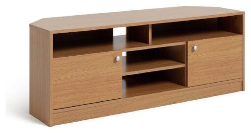 Argos Home Corners 2 Door TV Unit - Oak