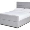 Argos Home Costa Fabric Superking Ottoman Bed Frame - Grey