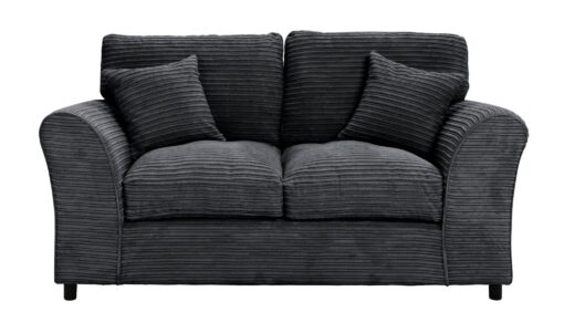 Argos Home Harry Fabric 2 Seater Sofa-Charcoal