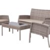 Argos Home Lucia 4 Seater Rattan Effect Garden Sofa Set