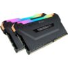 Corsair VENGEANCE RGB PRO 64GB (2x32GB) DDR4 3600 (PC4-28800) C18 Desktop memory - Black, 2 x 32 GB